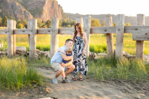 family of 3 at Rooster Rock Oregon | Directory of photographers